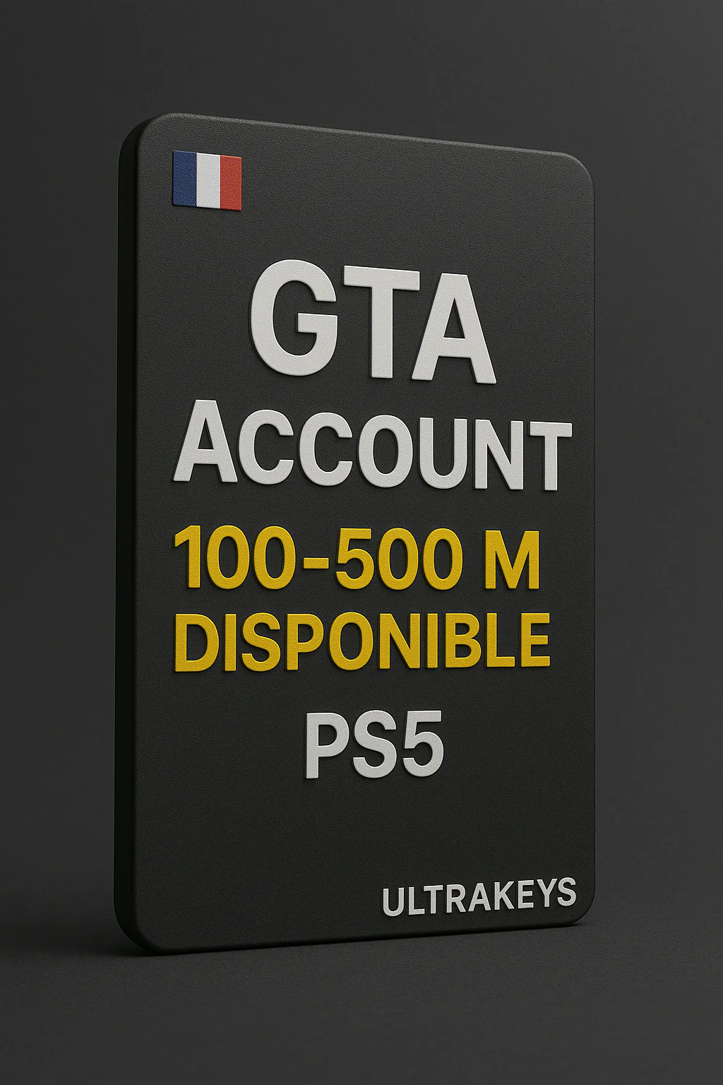 Aangepast GTA V PS5-account