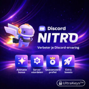 Discord Nitro pendant 1 mois.