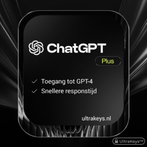 ChatGPT Plus – 1 maand